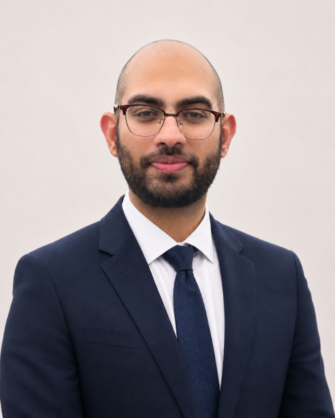 Portrait of Aziz Ahmed Khan